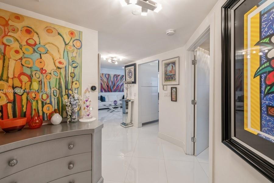 a view of walk in closet with window