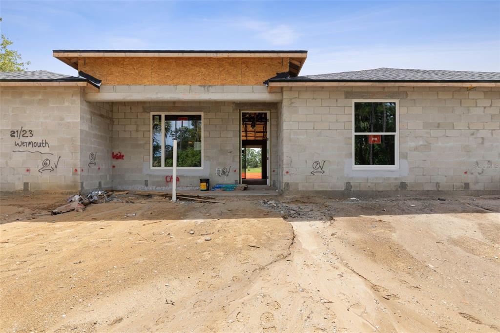 front view of a house