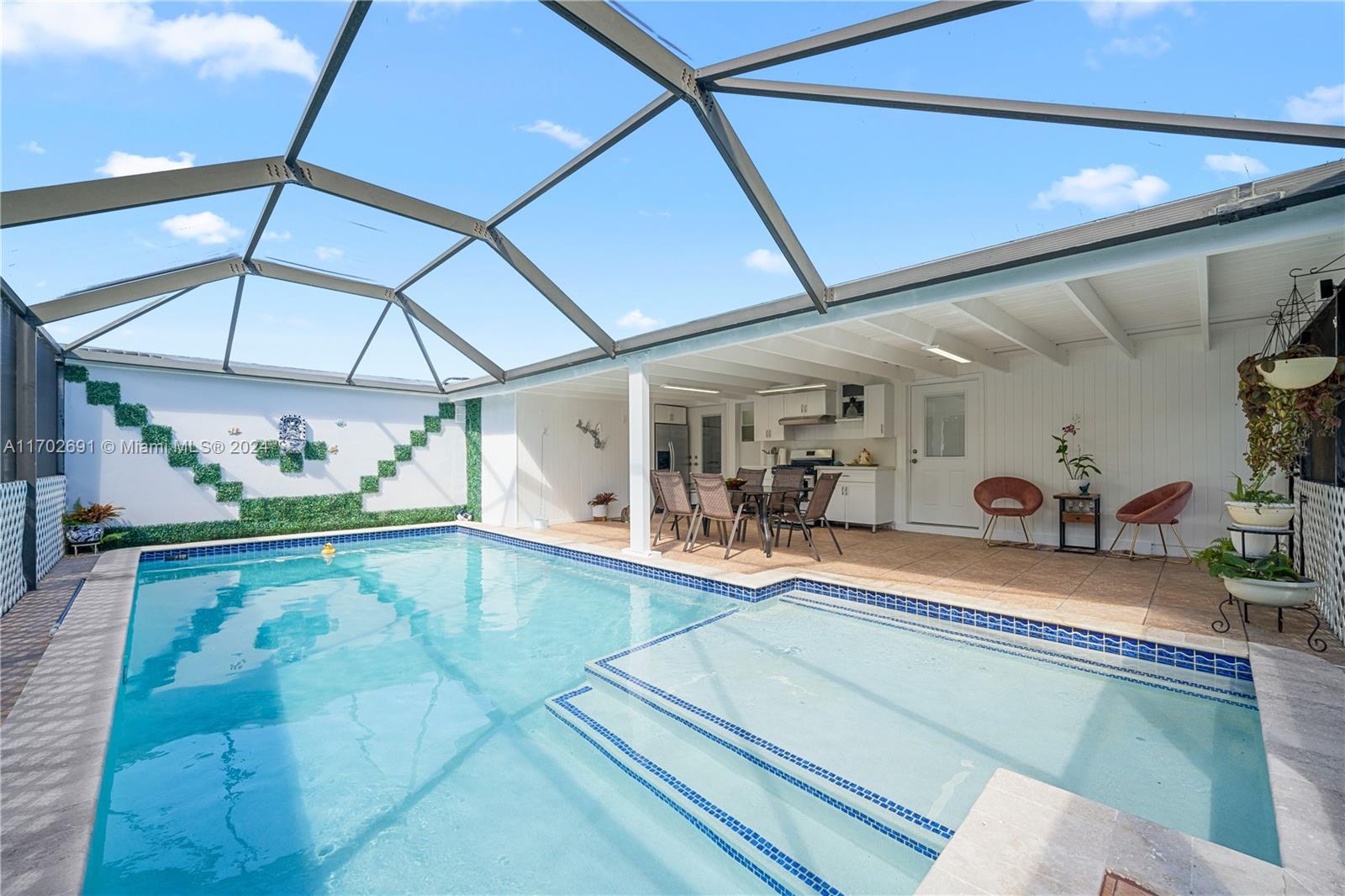 a view of a indoor swimming pool