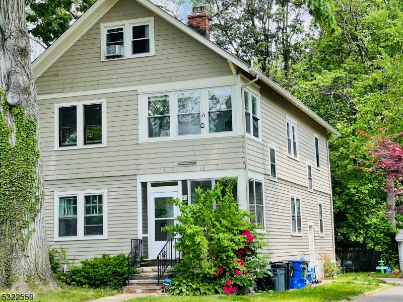 a house that has a tree in front of the house