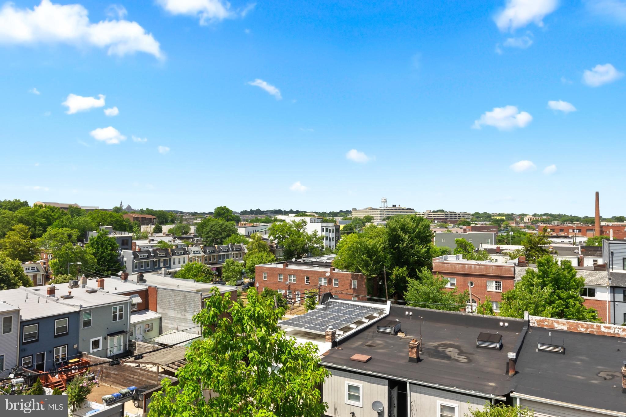 a view of a city from a city