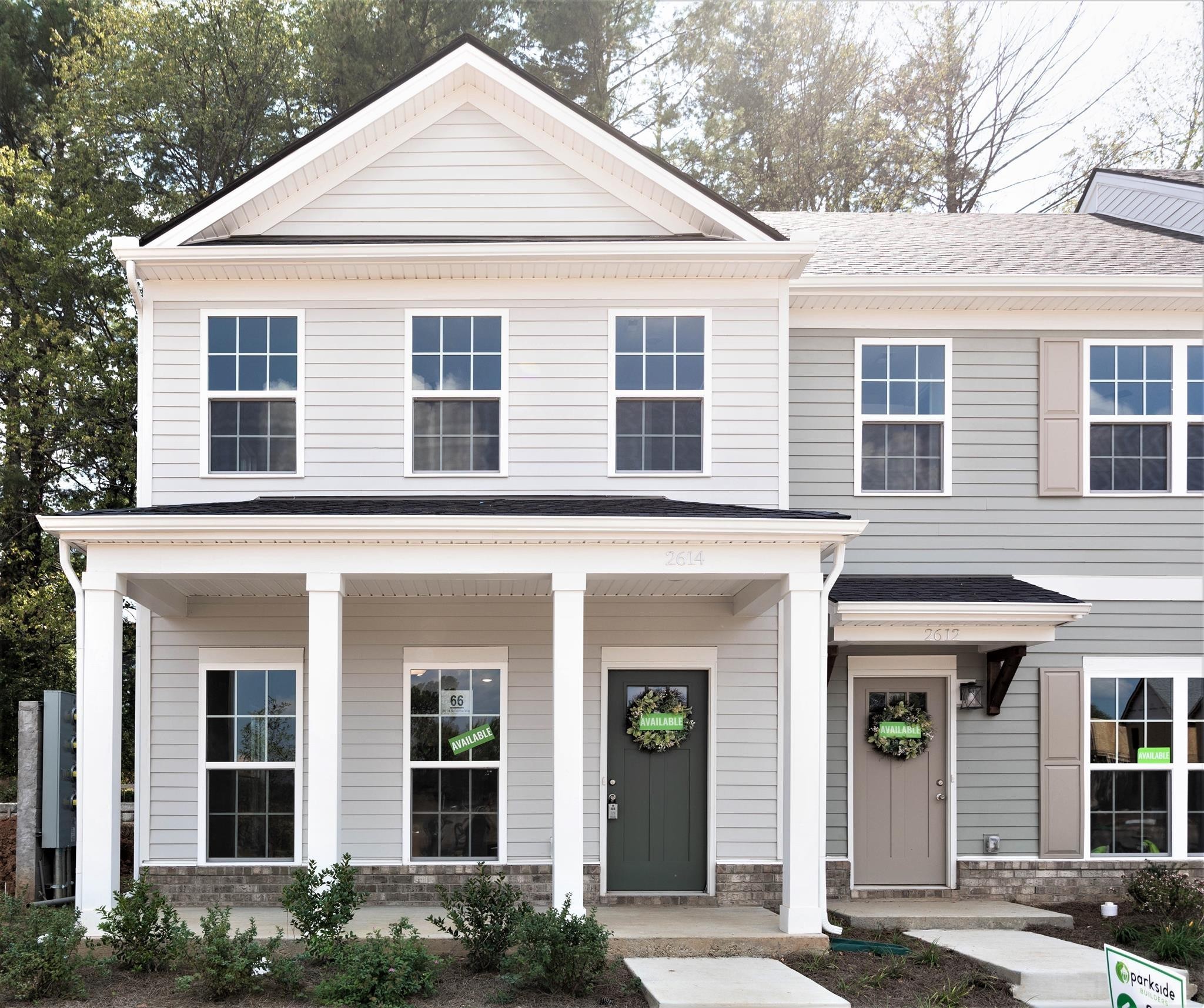 front view of a house