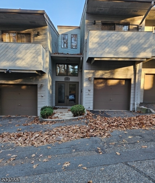 a front view of a house with hallway