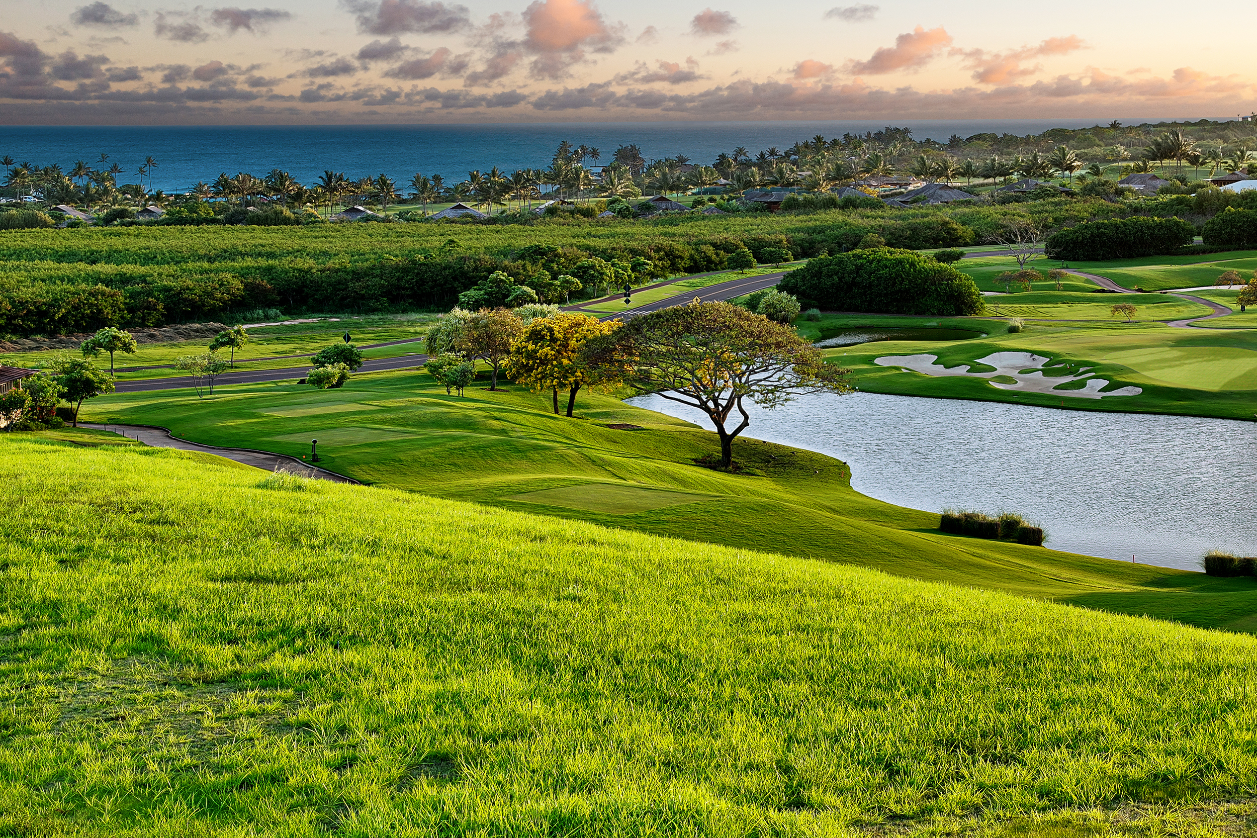 Lot 25 Kahalawai Street - 1 acre ocean view lot perched right on the 5th and 6th hole of the famed Tom Weiskopf Championship Golf Course at Kukui'ula