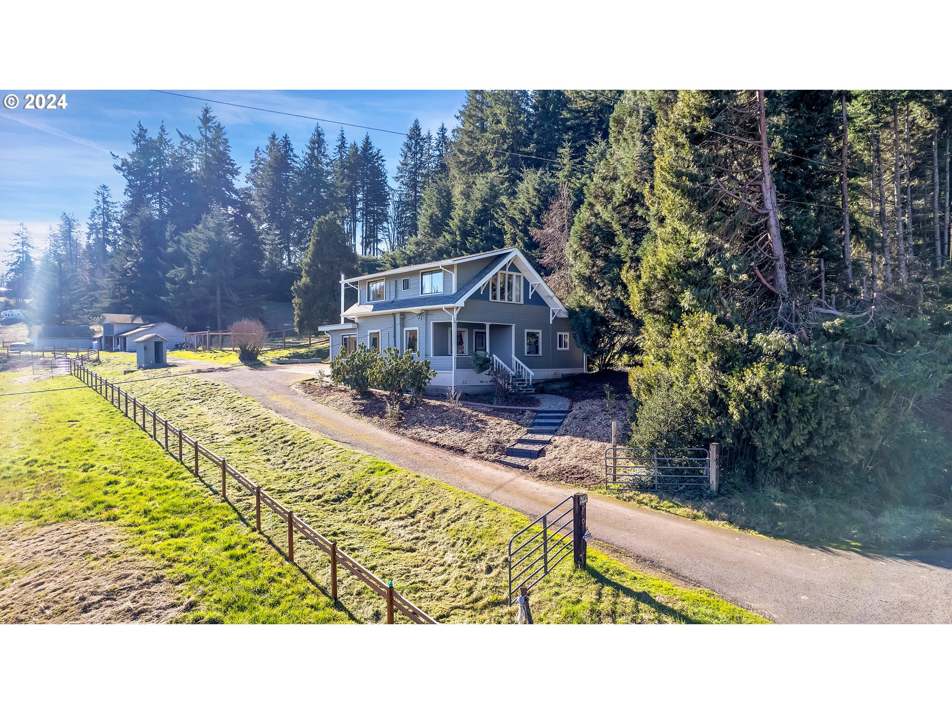 a picture of a house with a yard