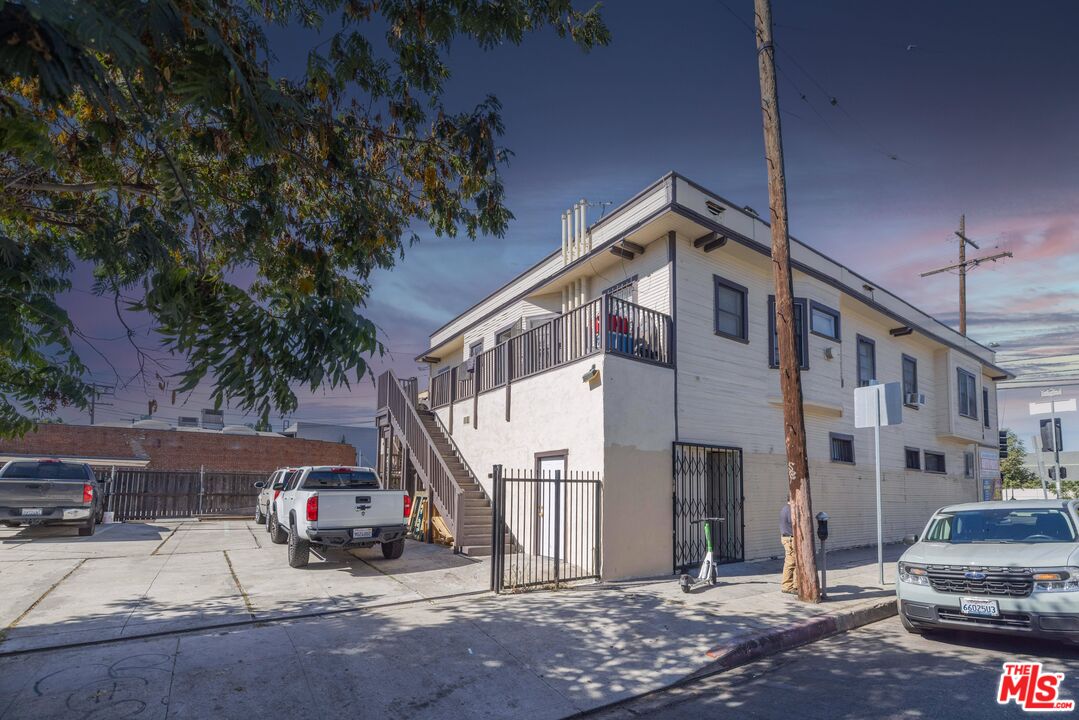 a view of a house with a patio