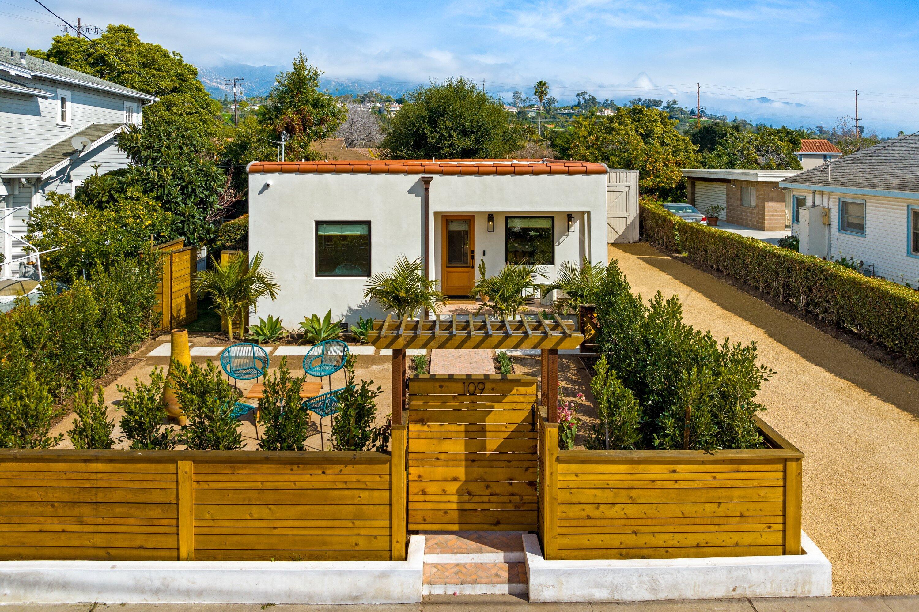 a view of house with outdoor space