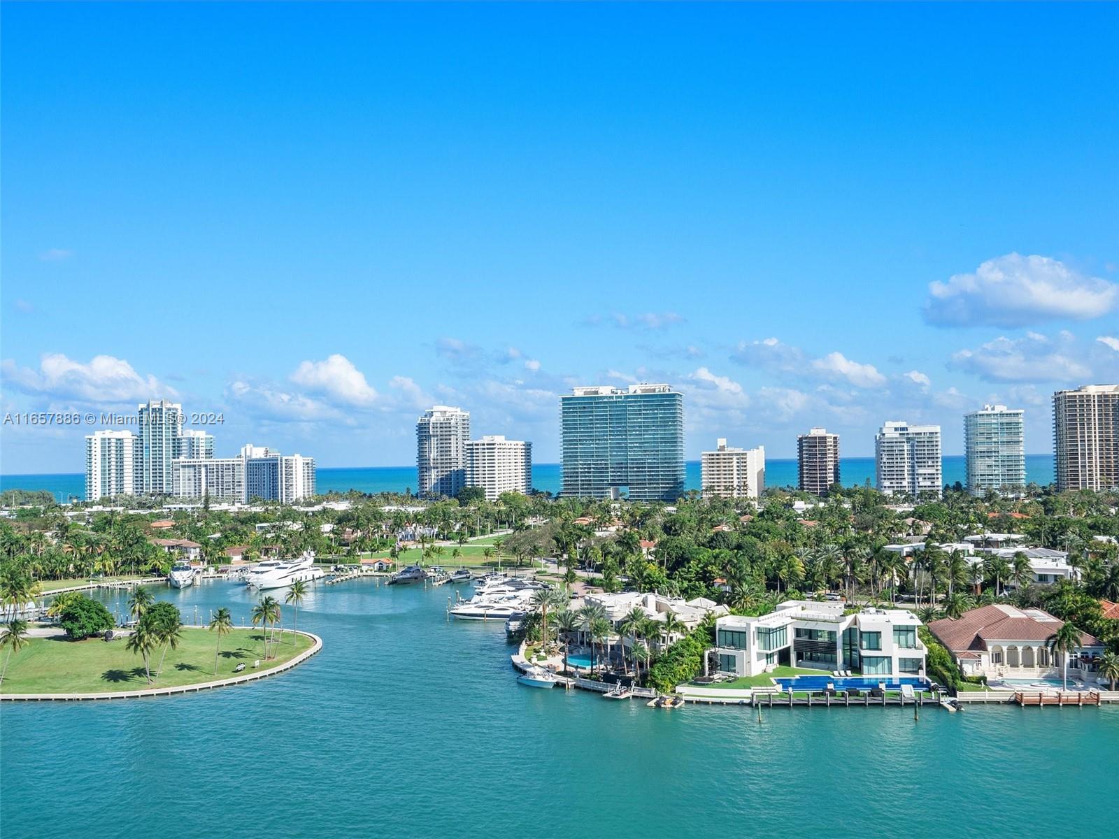 a view of a city with tall buildings