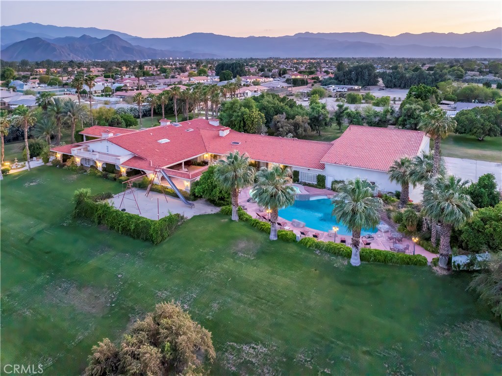 Aerial view of Coachella Oasis