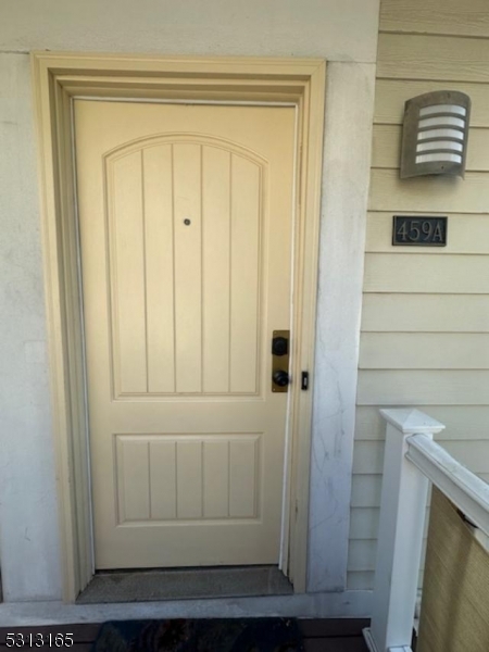 a view of front door