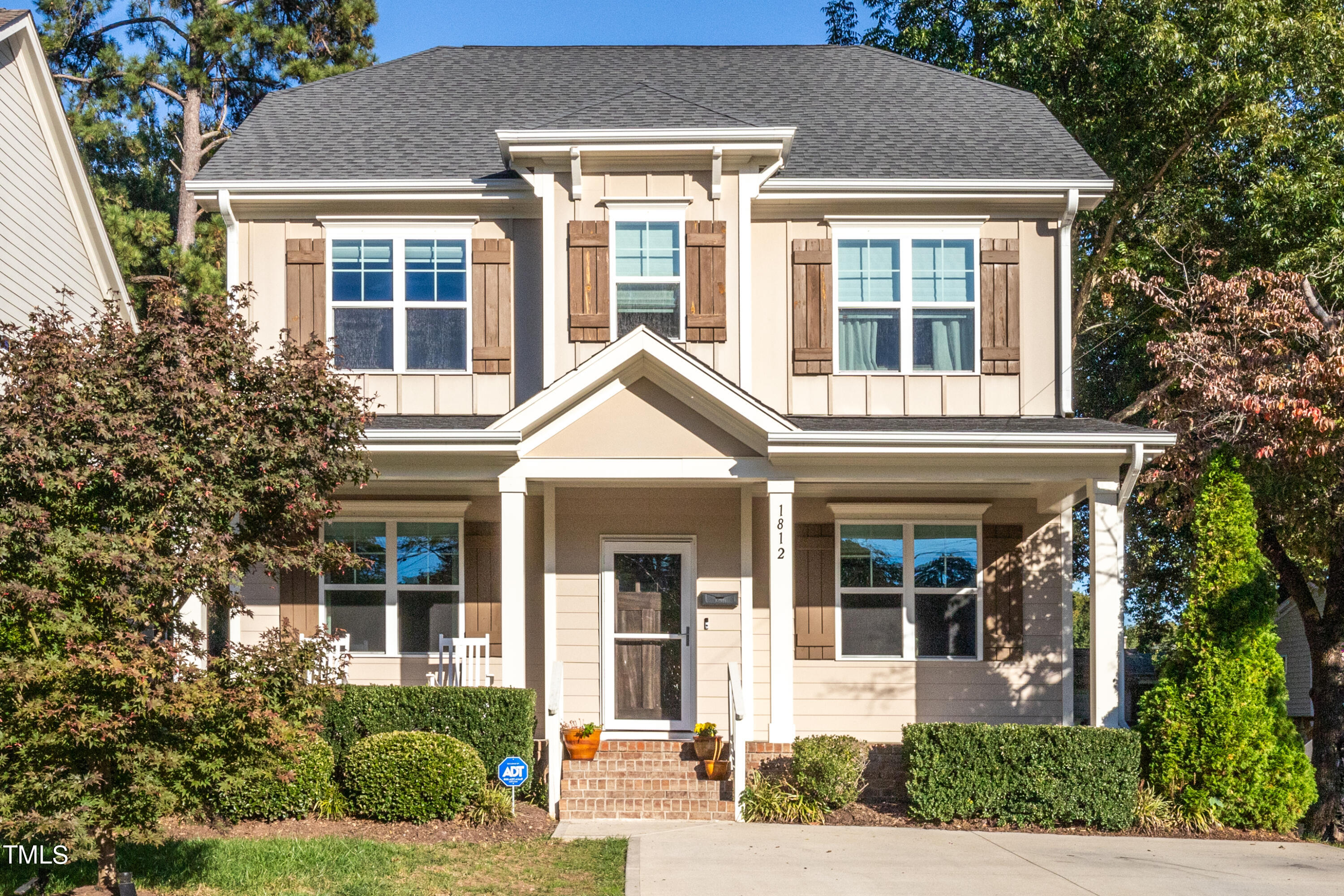 front view of a house