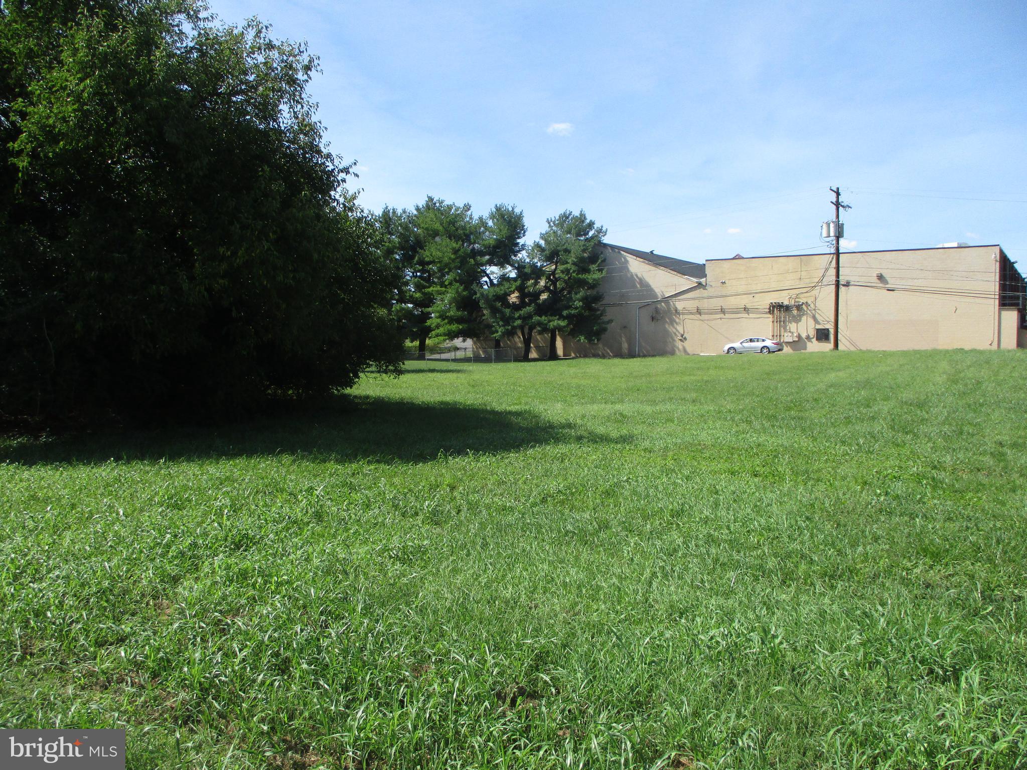 a view of a green field