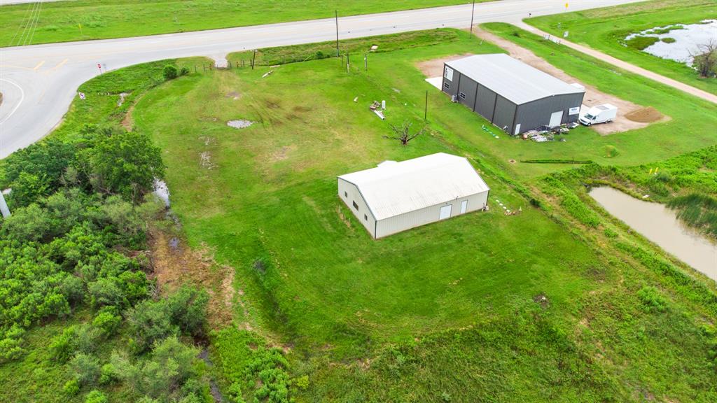 a swimming pool with a yard