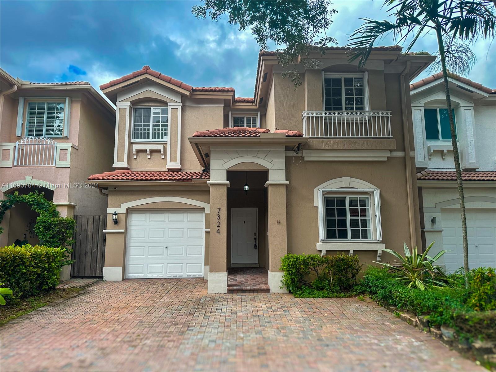 front view of a house