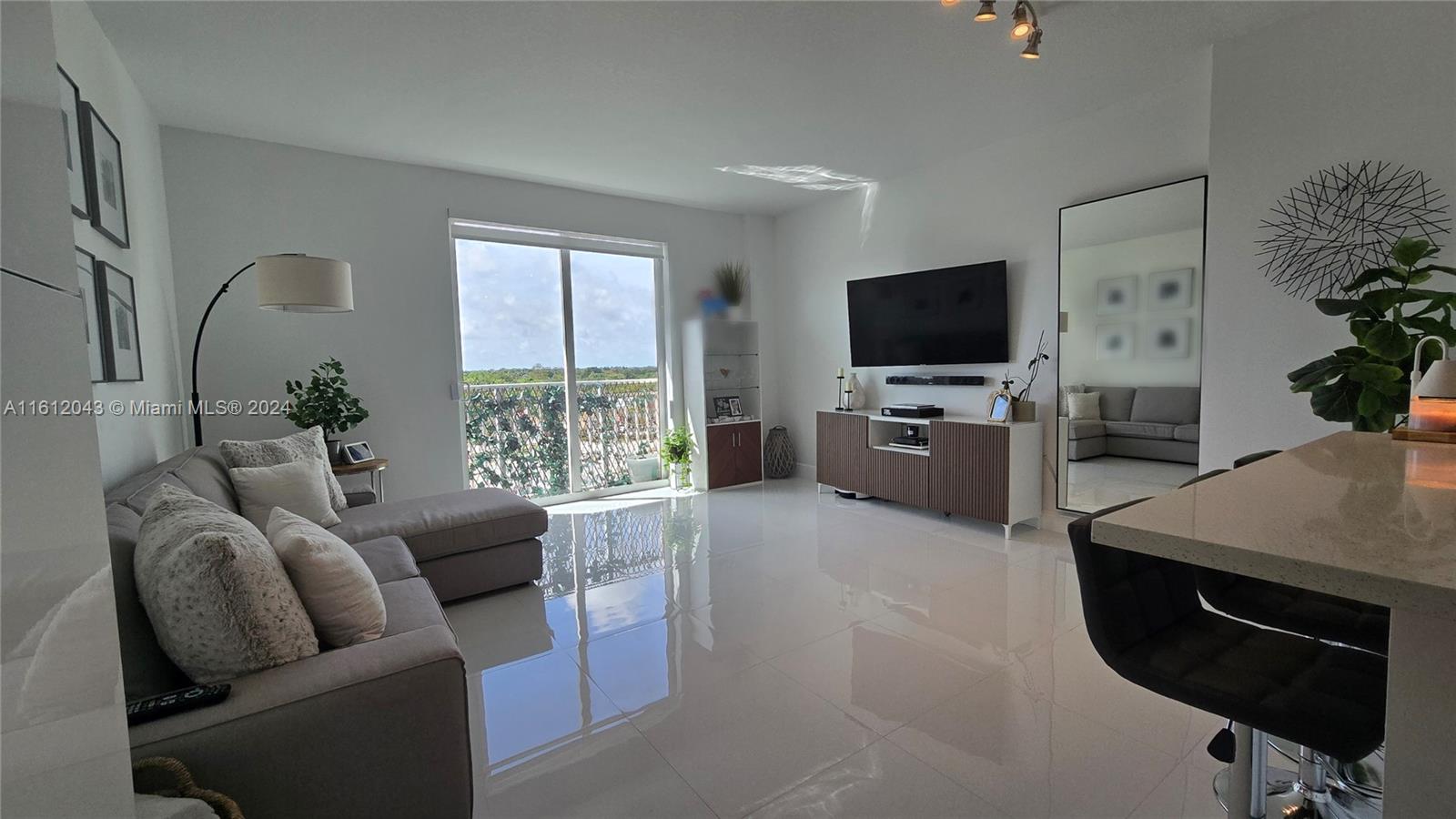 Living area with tons of natural light