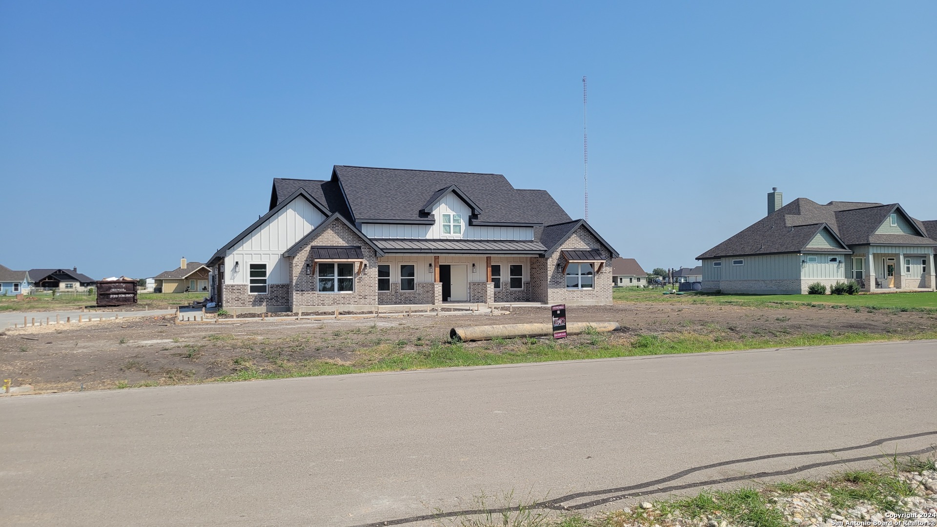 front view of house with a yard