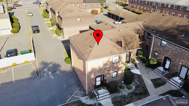 an aerial view of a house sitting space