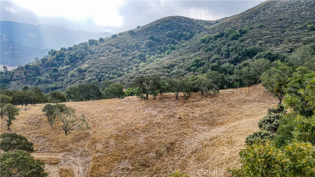 a view of mountain view with lots of trees