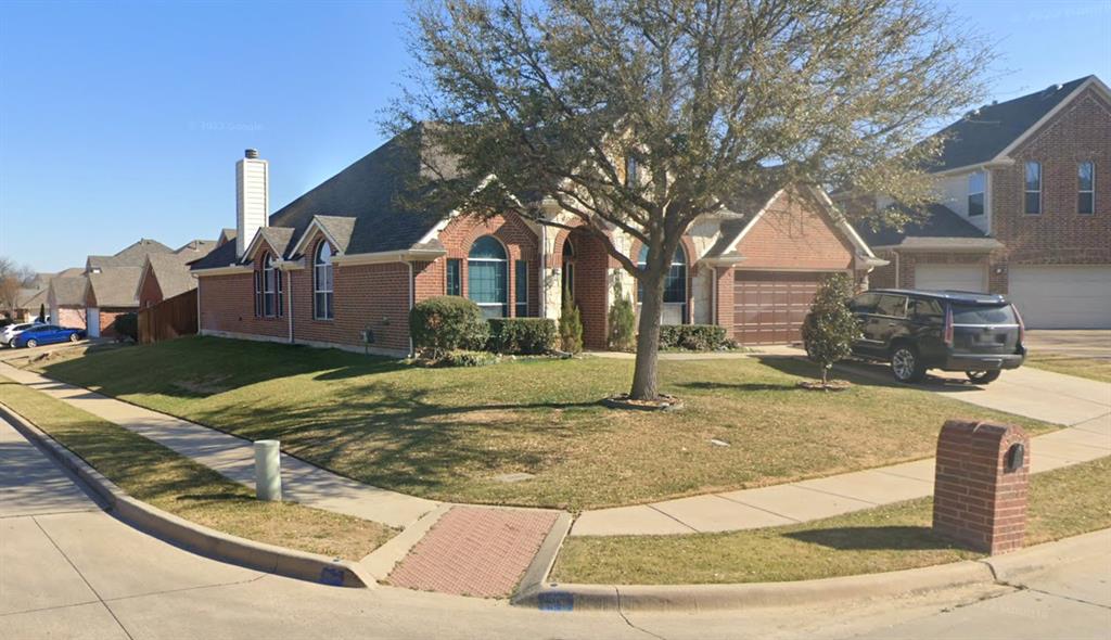 a front view of a house with entertaining space