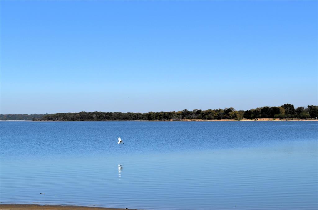 a view of lake and mountain