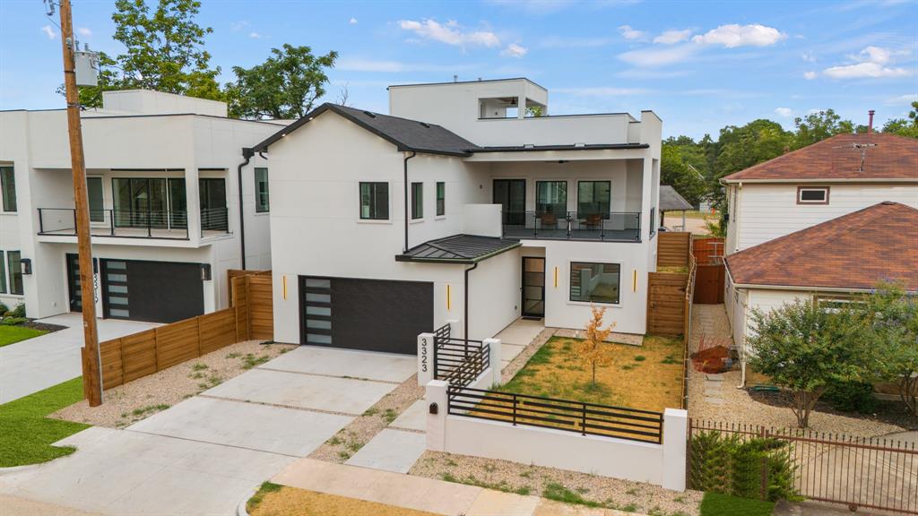 a view of house with wooden floor and outdoor space