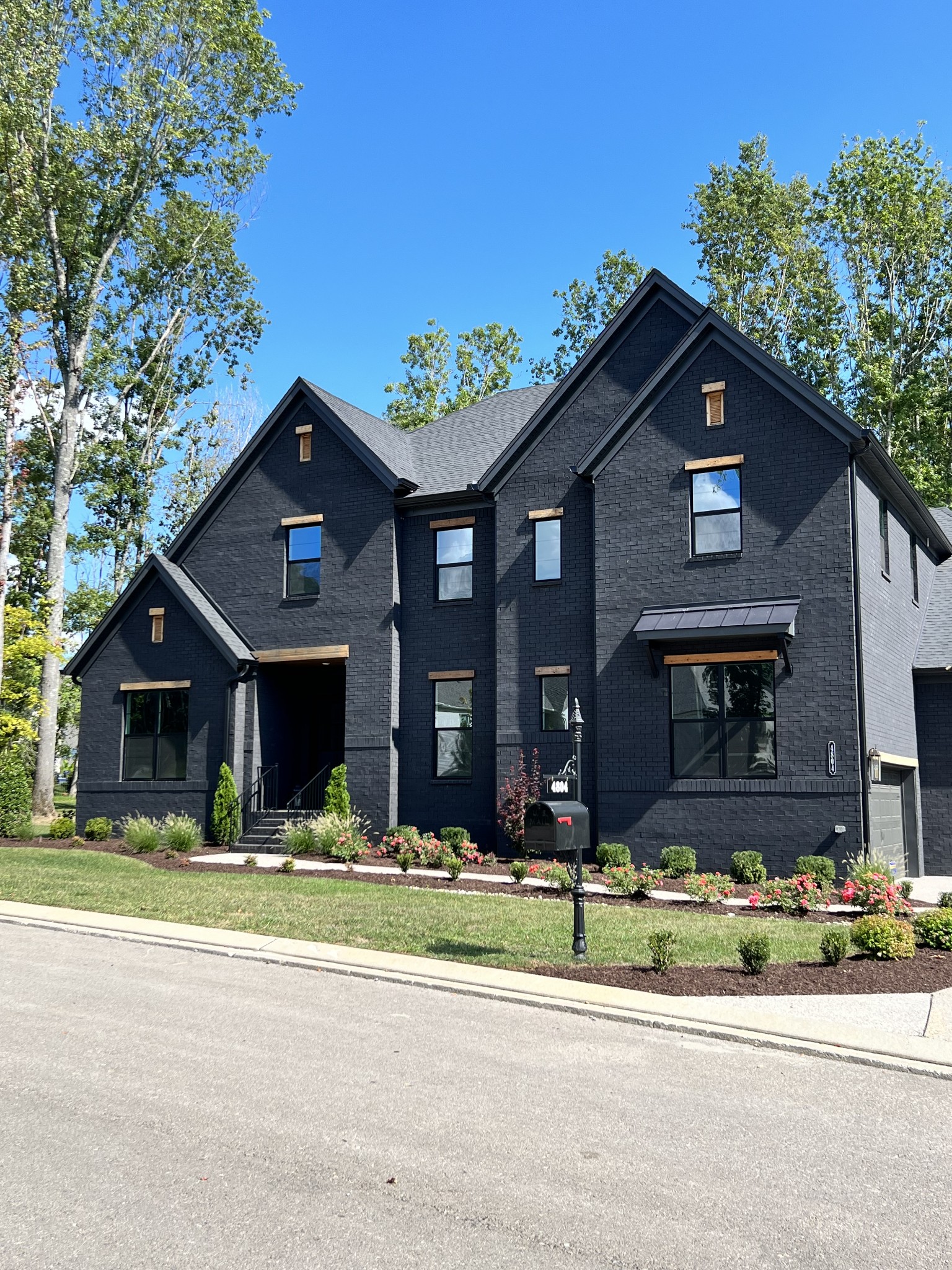 front view of house with a yard