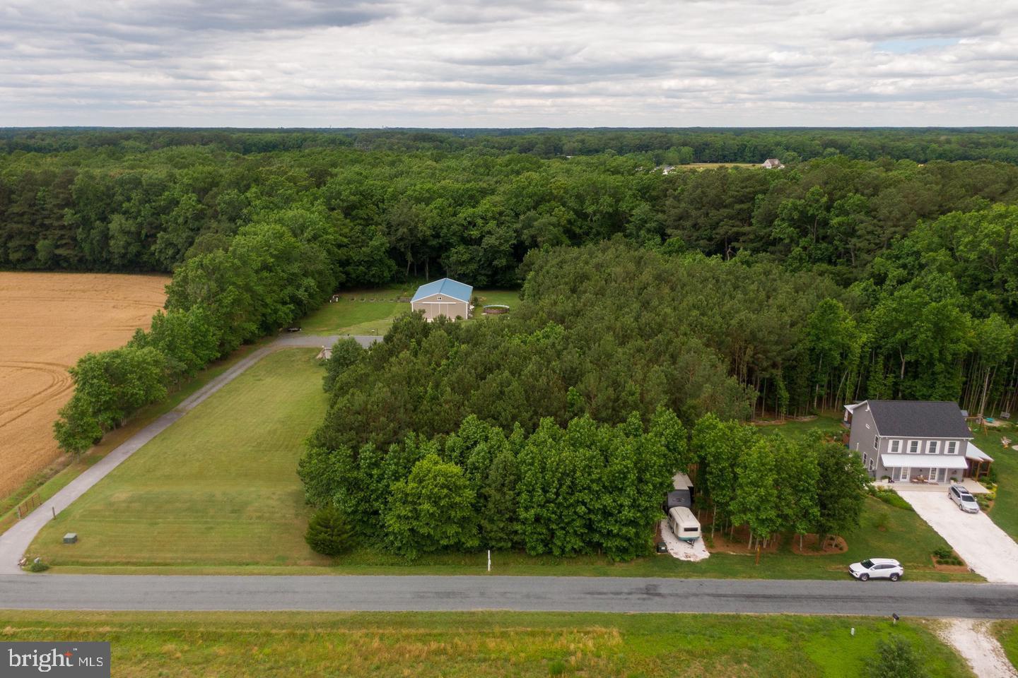 a view of a swimming pool with a yard