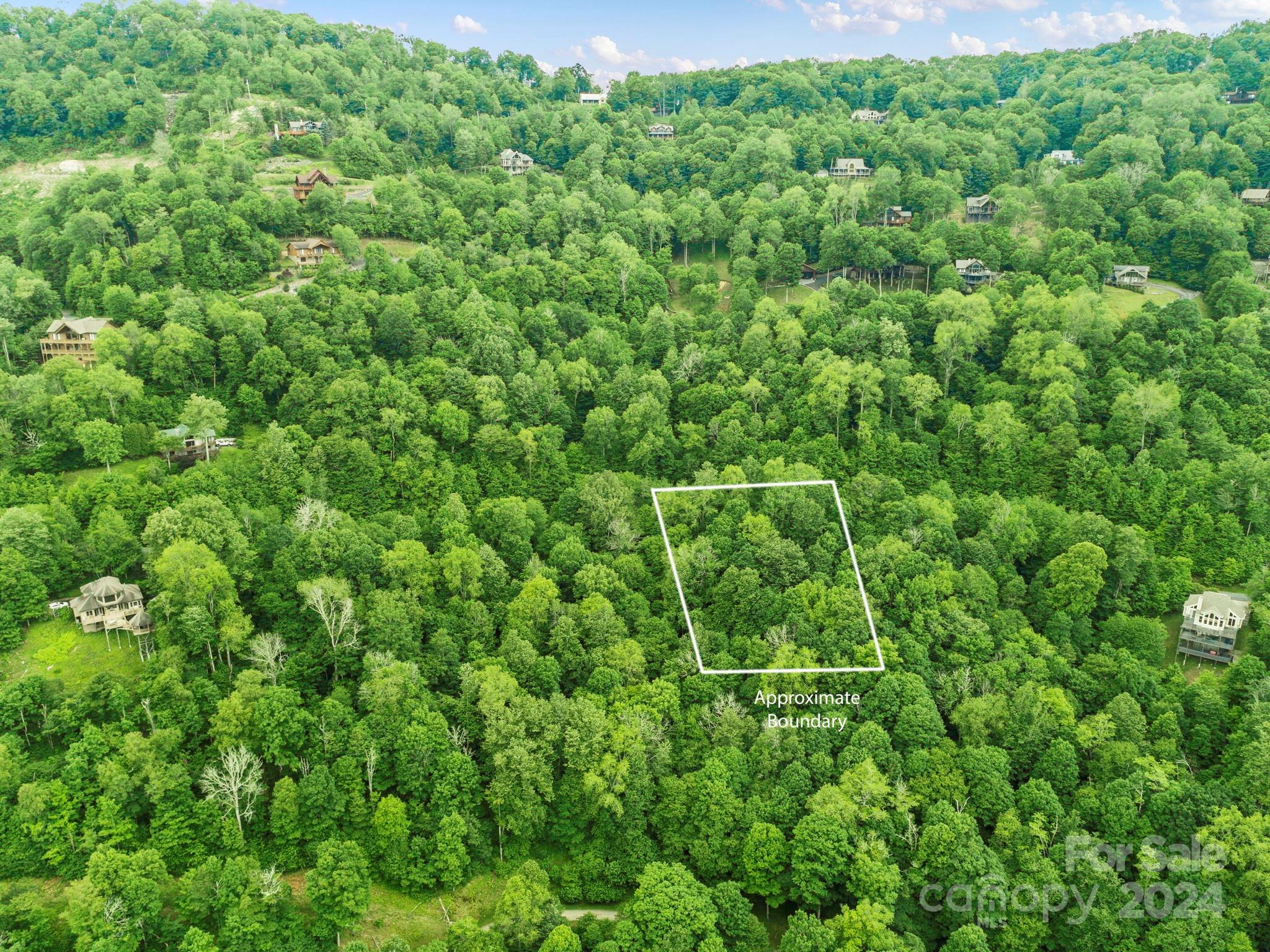 a view of a lush green field