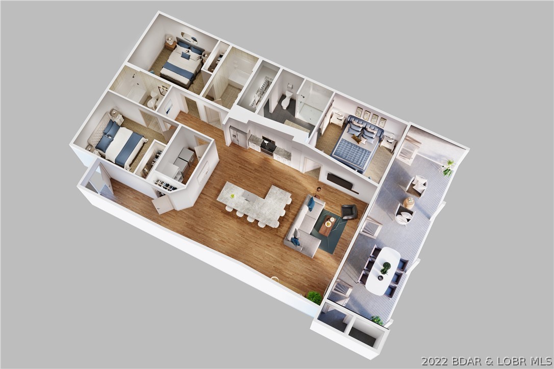 Rendering Floorplan E