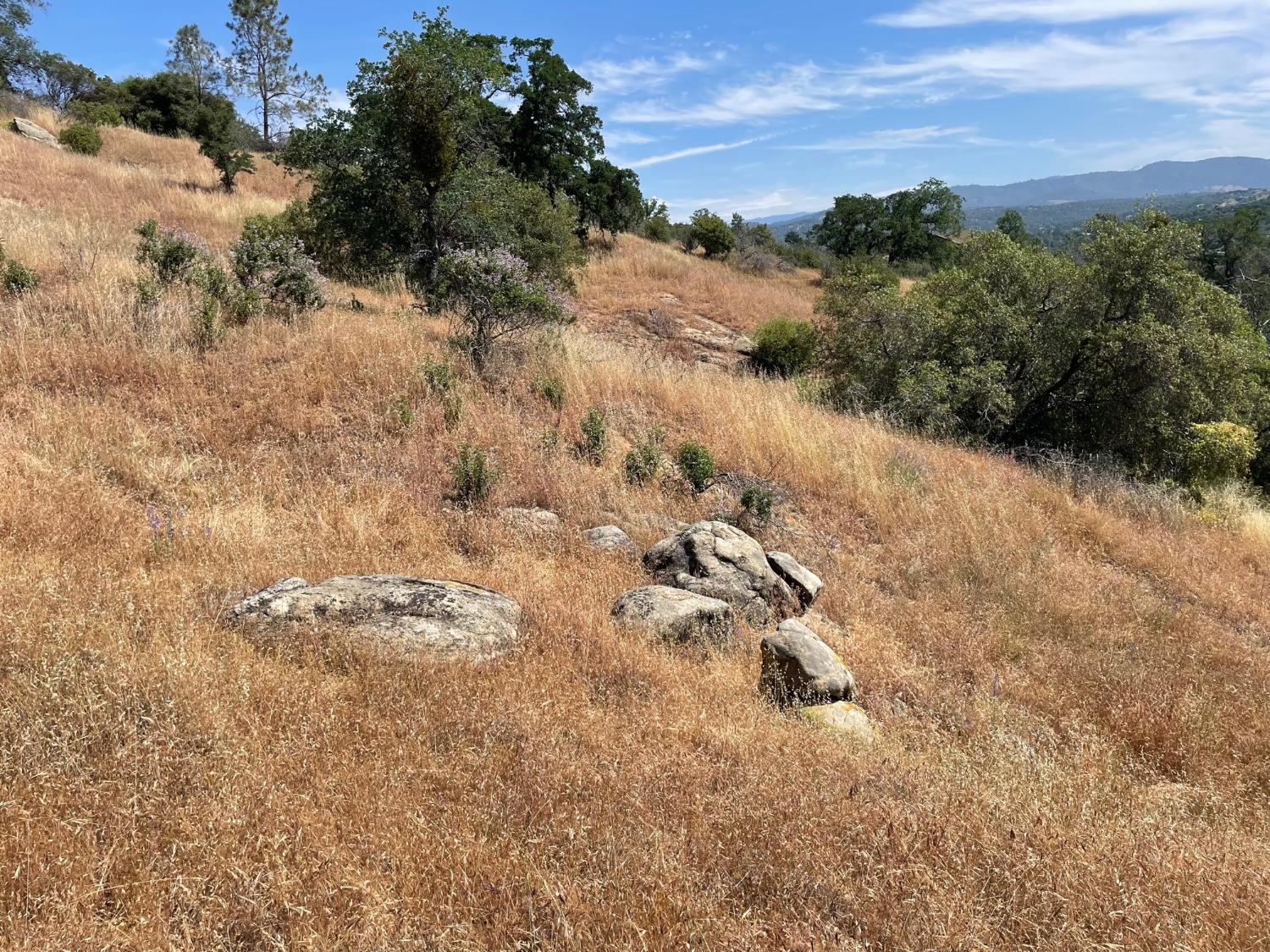 a view of outdoor space with mountain view