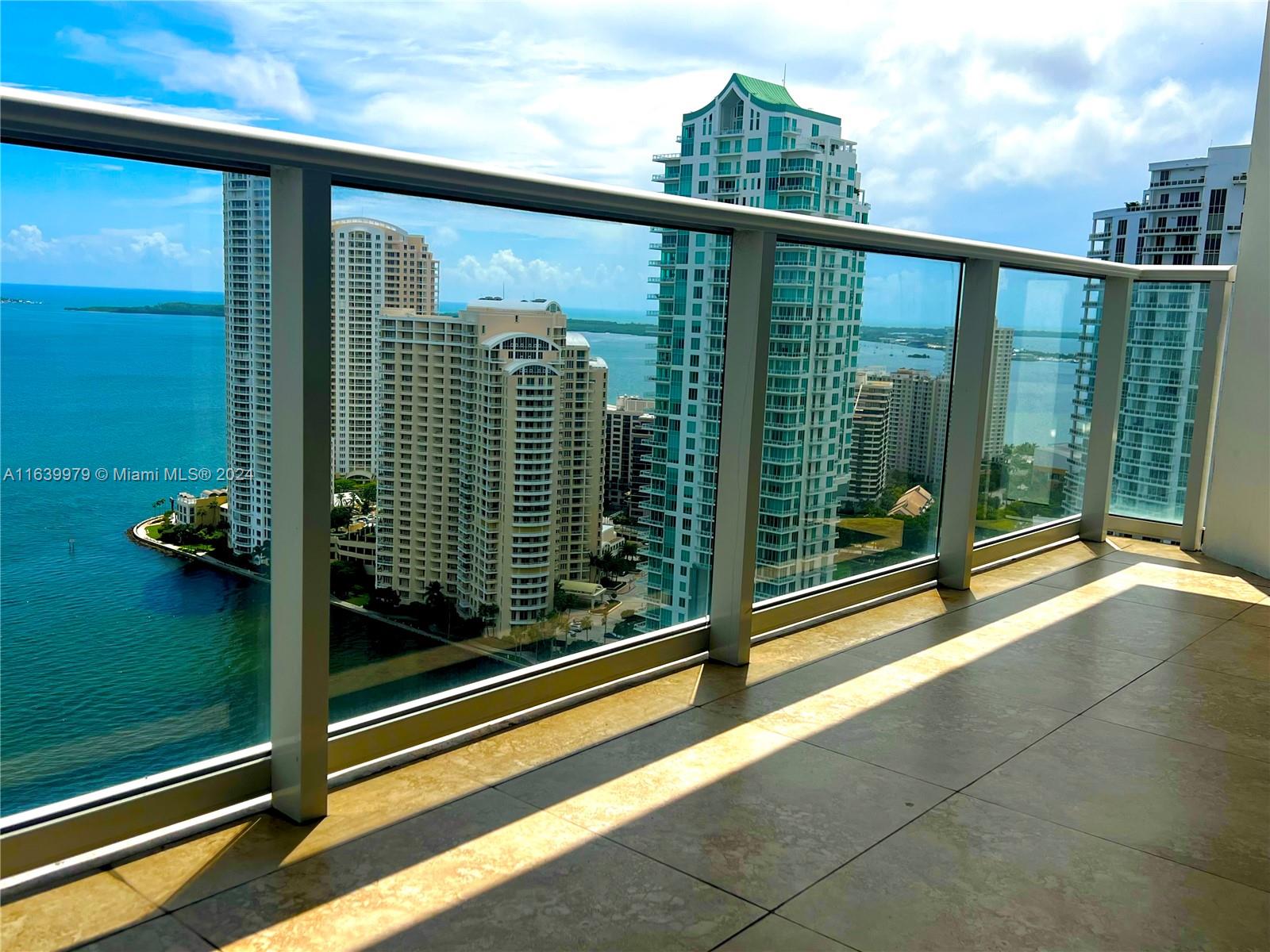 a view of a balcony