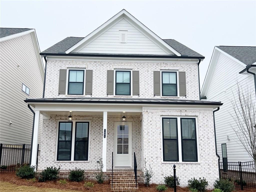 front view of a house