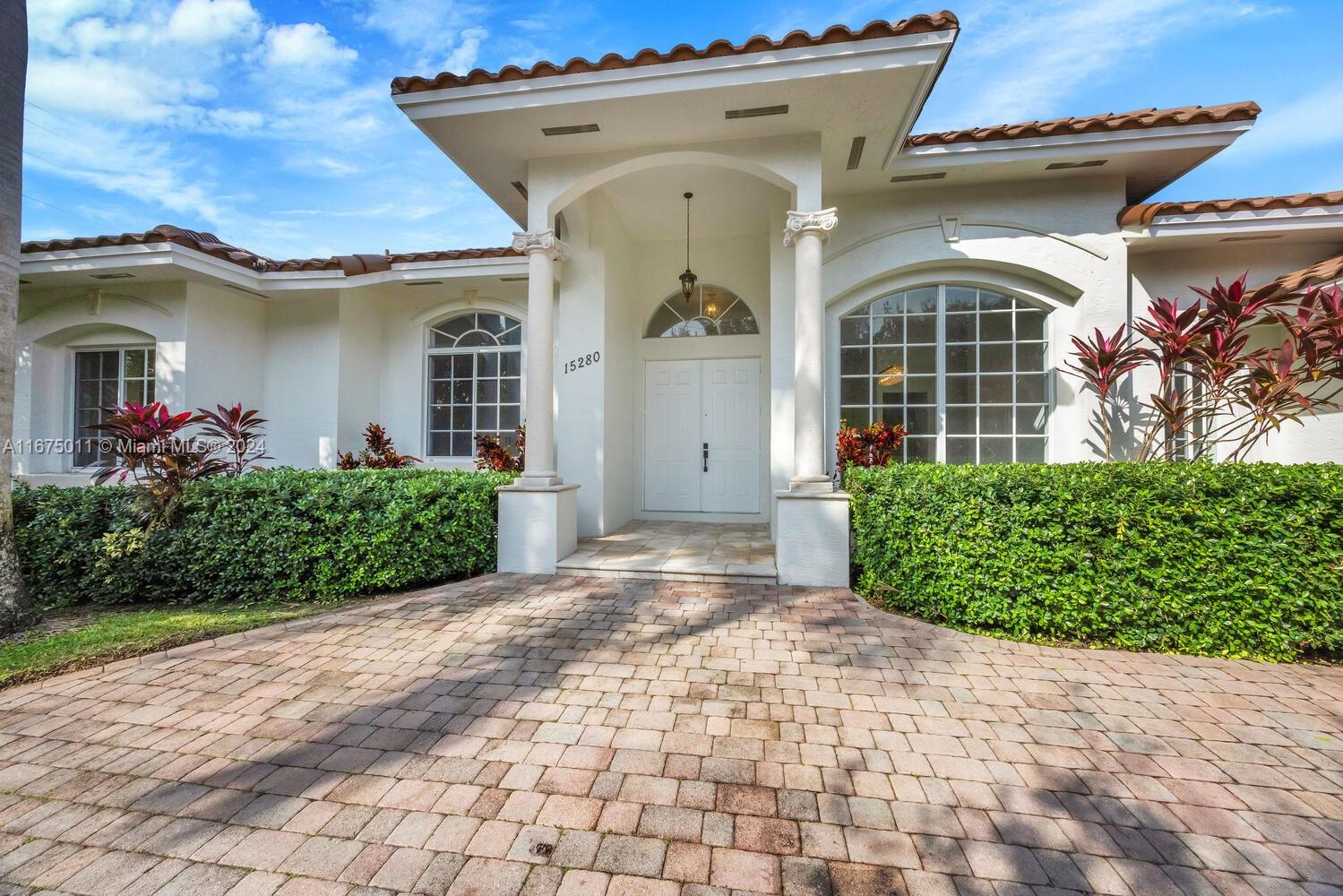 front view of a house