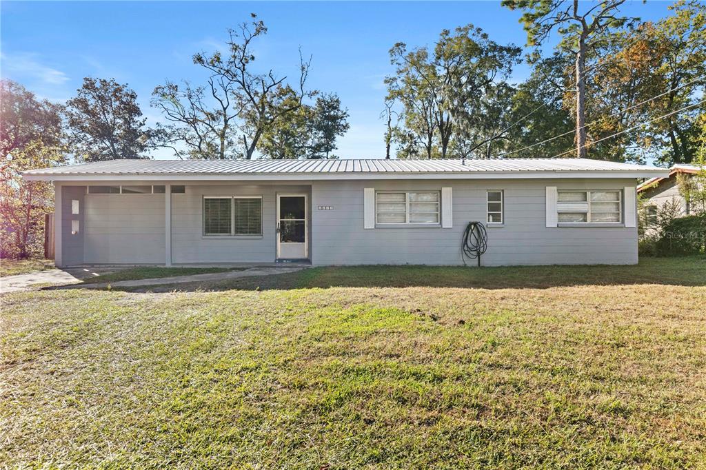 front view of house with a yard