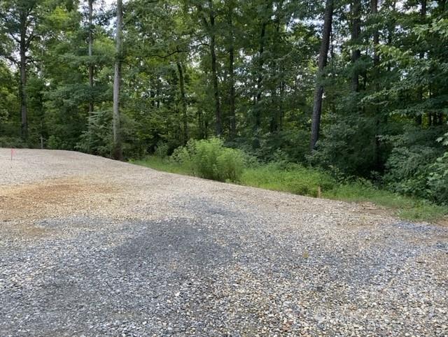 a view of a backyard of a house