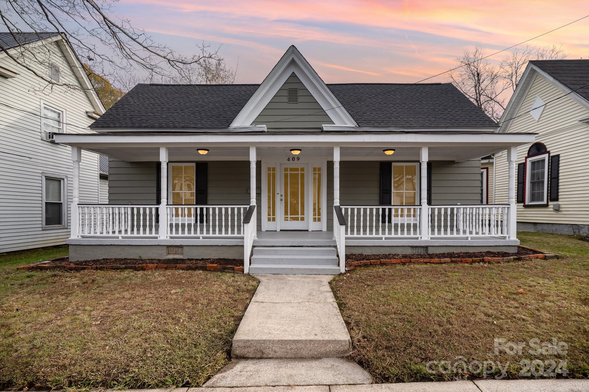 front view of a house