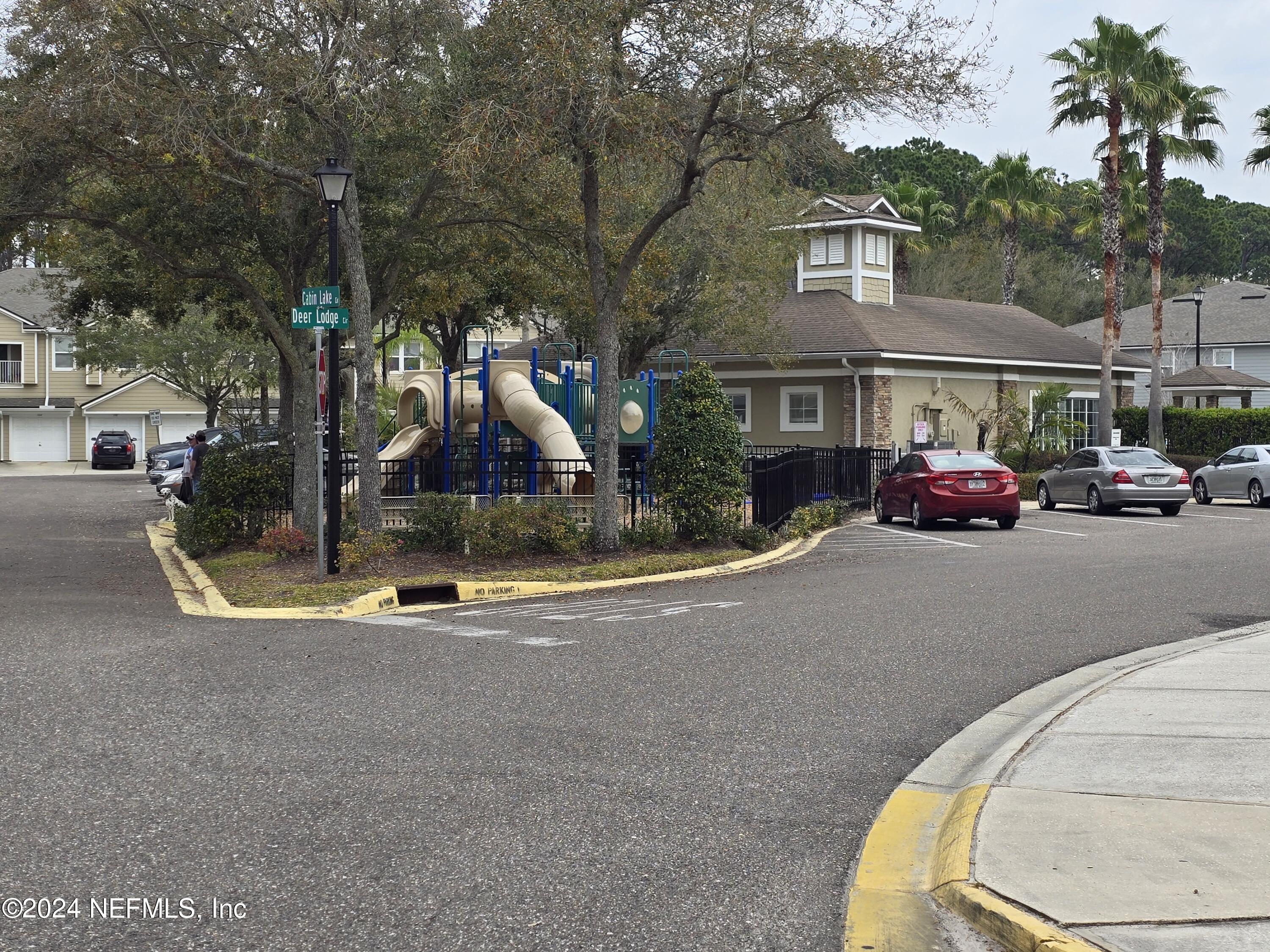 a front view of a house with street