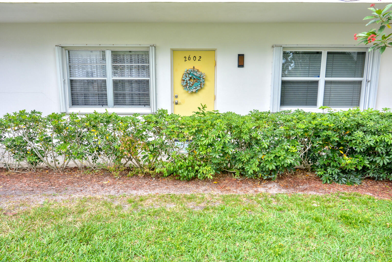 front view of a house