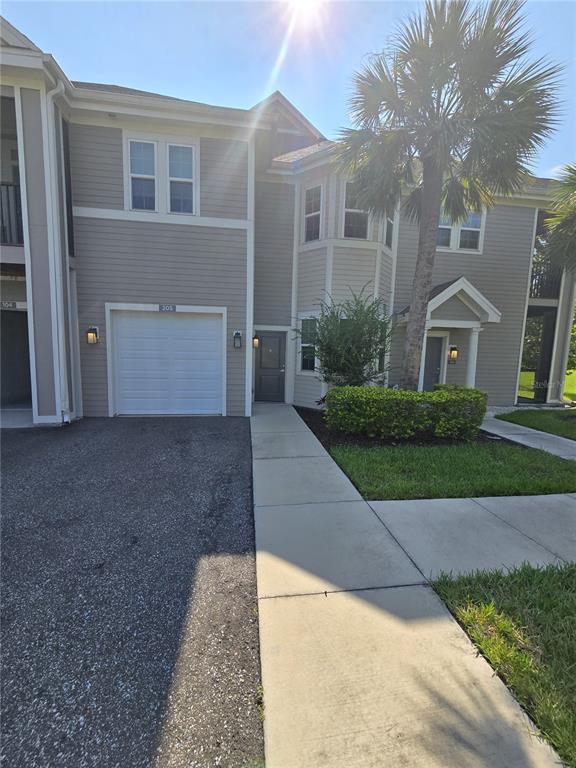 Front Entry with Garage