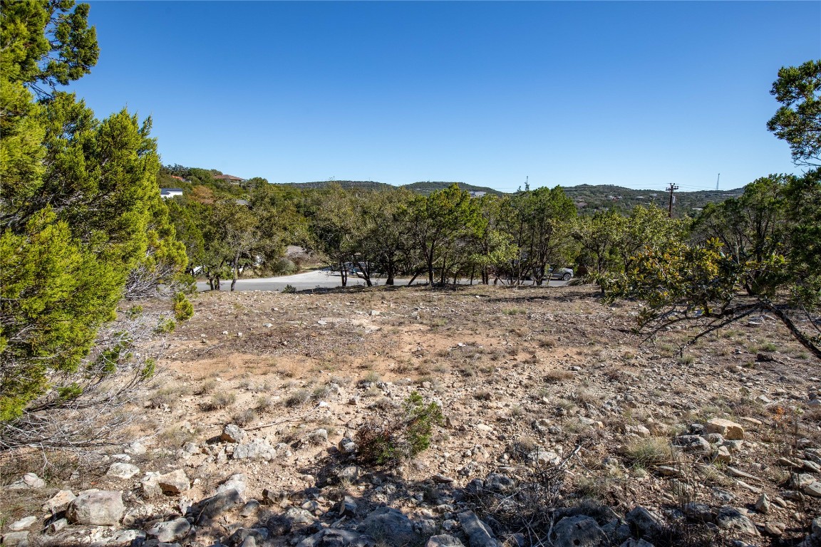 a view of outdoor space with mountain view