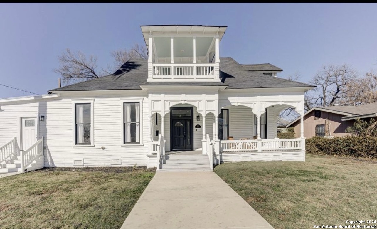 front view of a house