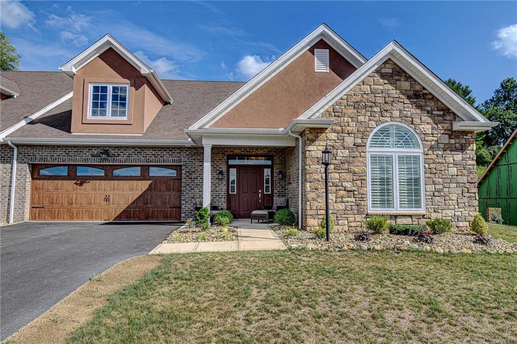 Exterior of previous model home pictured.