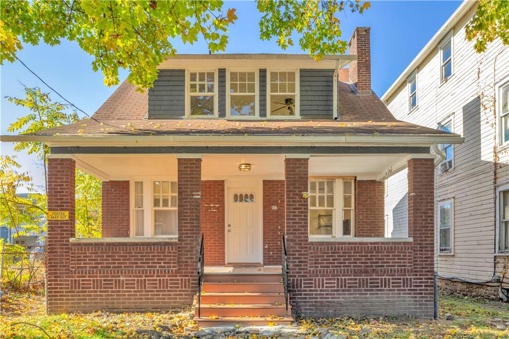 front view of a house