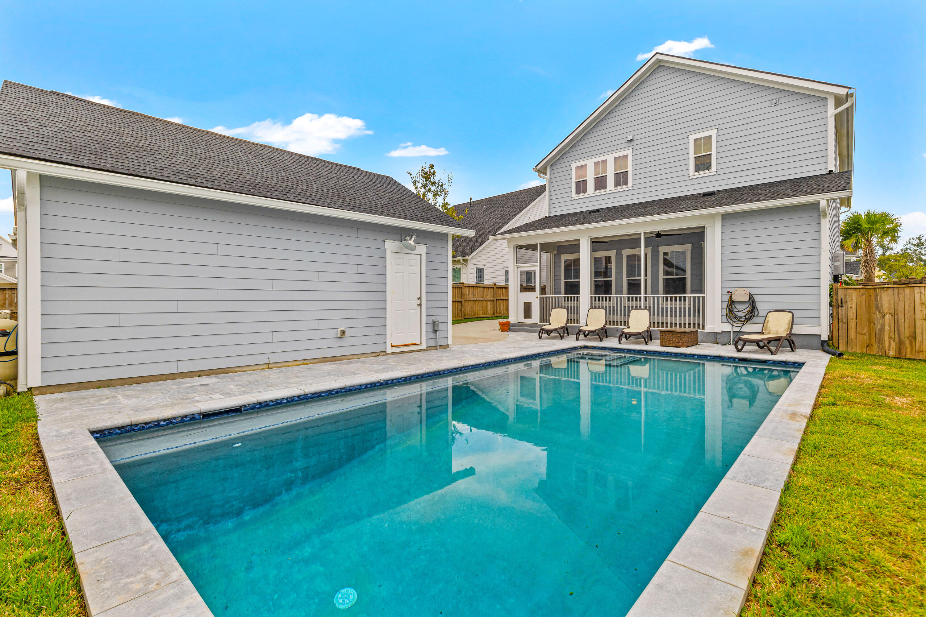 30' x 16' POOL + Detached Garage