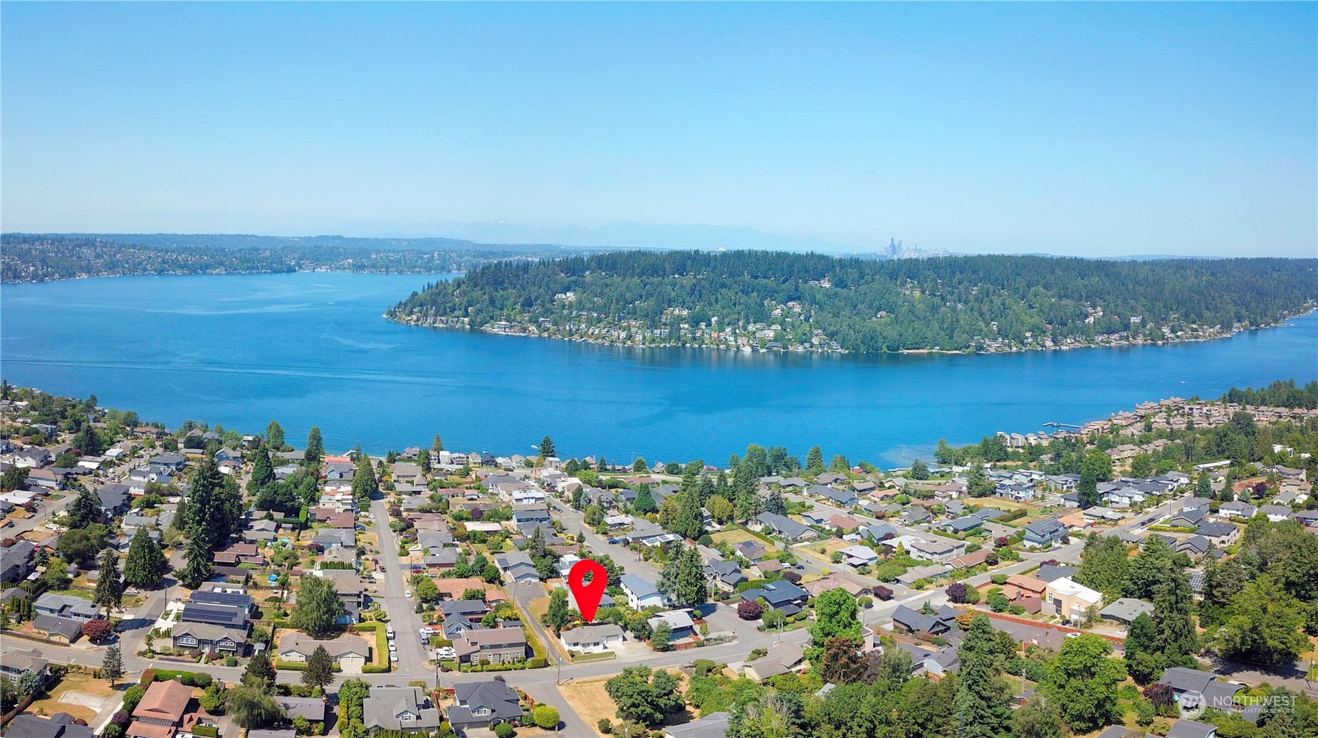 view of city and ocean