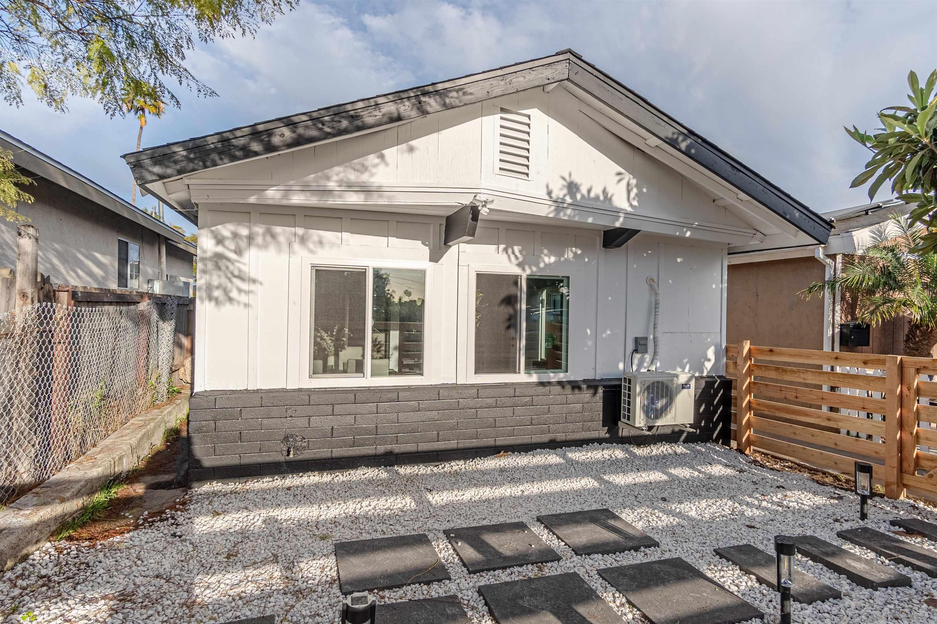 a view of house with outdoor space