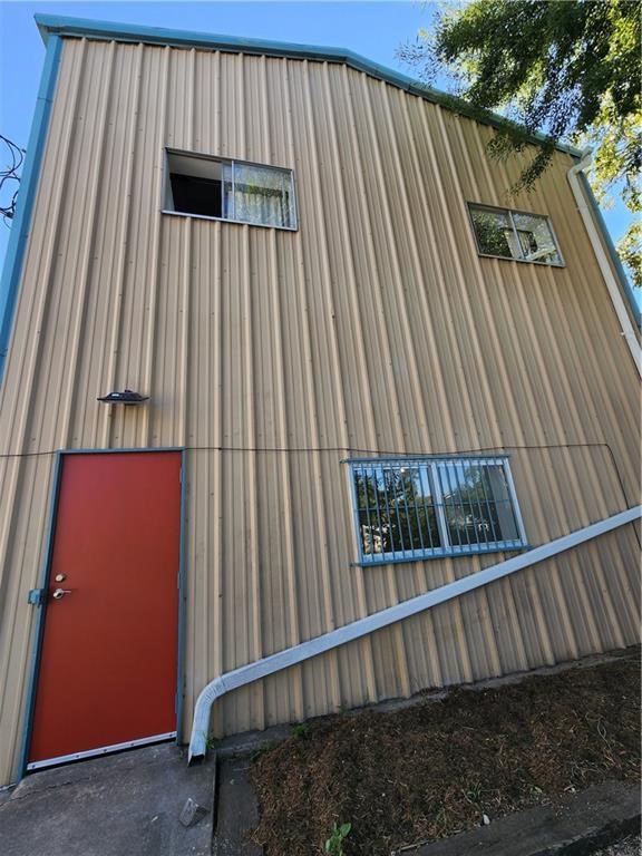 a view of outdoor space with deck