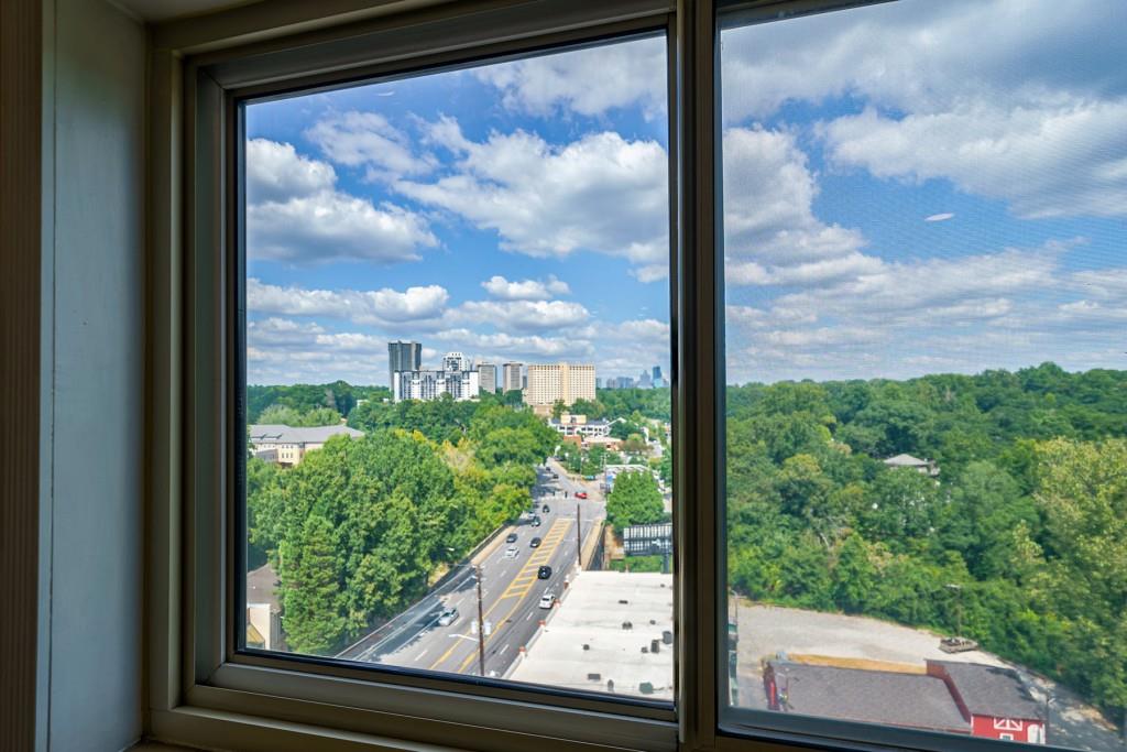 a view of a window