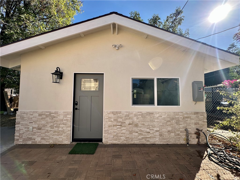 a front view of a house with yard