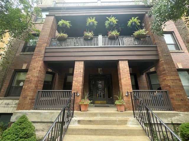 a view of a house with a window